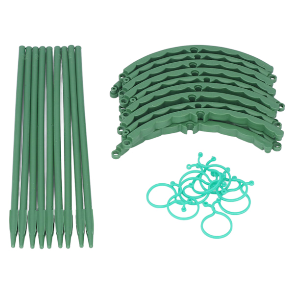 3 set växtstöd bur spik plast 25 cm trädgårdsodlingstillbehör för blomma tomat