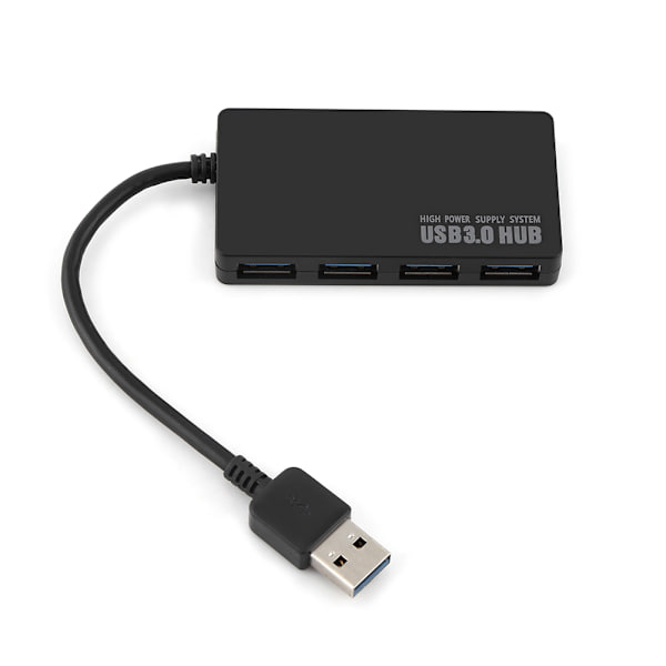 Intelligent 4 Ports USB 3.0 Laddare Smart Charging HUB Adapter Multi Port Snabbladdning