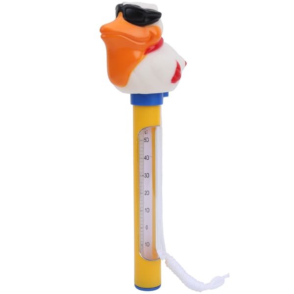 Djurformad flytande pooltermometer Badvattentermometer med snöre