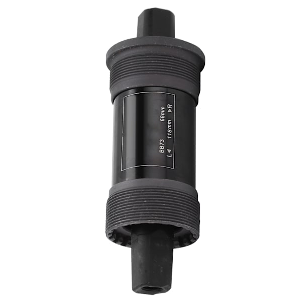 Mountainbike förseglad bottenfäste 68 mm stålaxel med skruv för fyrkantshålsvev118 mm/4,65 tum