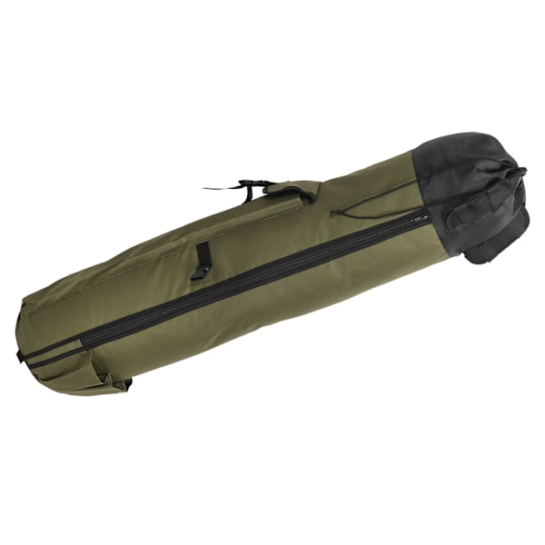 Multifunktionell fiskespö Rulleförvaringsväska Case Organizer(militärgrön)