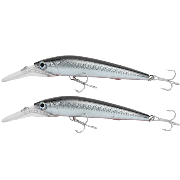 2st plast konstgjord simulering djupdykning Minnow lockbete fisketillbehör4#