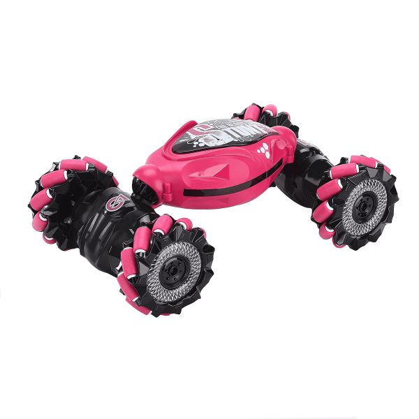RC Stunt Car Sensing 360° Rotation 2 Modes Farverig Lys Fjernbetjening Stunt Car