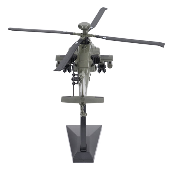 Legering Diecast Ljud & Ljus Beväpnad Helikoptermodell Leksak Barn Attack Helikopter Leksak Heminredning Typ 1