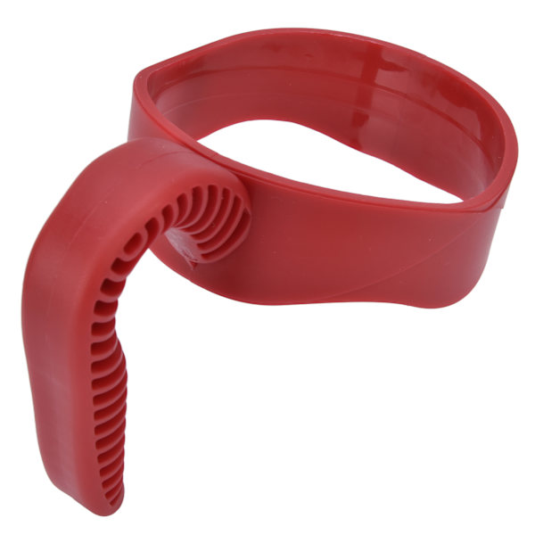 Krusgreb i plast - ergonomisk kandebærer til 20oz-30oz kander, flasker og de fleste andre krus - rød