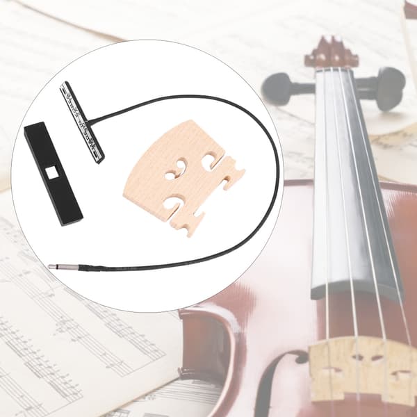 Tilbehørssæt til violin Pickup Bar Support Violinbro-sæt til 4/4 violin instrumentdele