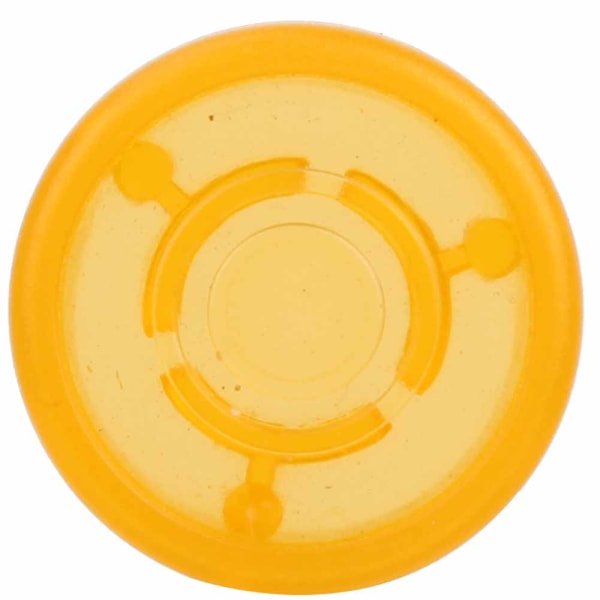 4 st plast elektrisk gitarr effekt pedal fot spik knopp musikinstrument tillbehör (orange)