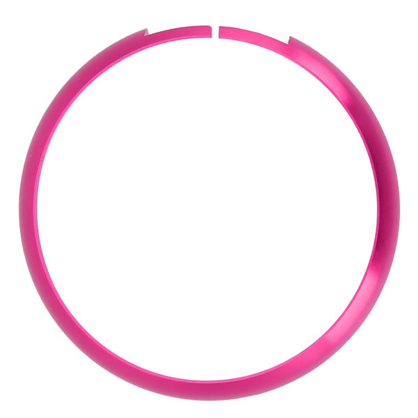 Fjernbetjeningsnøgle Fob Ring Trim Aluminium Legering Erstatning til MINI R55 R56 R57 R58 R59 R60 Rose Rød