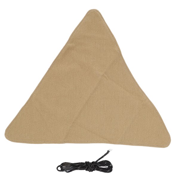 Tripod Pall Trä Bärbar Fällbar Triangel Pall Trä Hantverk Anti Scratch Canvas Camping Pall Trä för Fiske Khaki