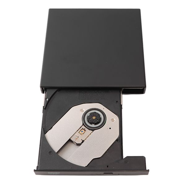 Ulkoinen CD-RW-asema USB 2.0 Hiljainen High Speed ​​Plug and Play Light Kompakti DVD-poltin kannettavalle pöytäkoneelle
