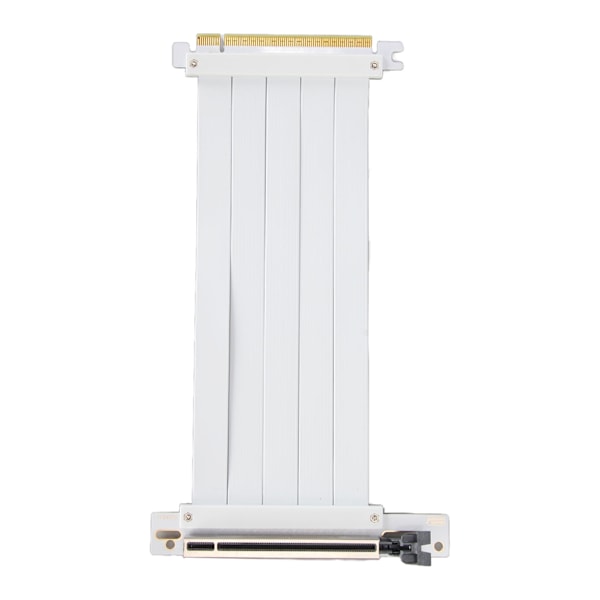 PCIE 4.0 X16 Riser Kabel Højhastigheds Fleksibel Forlængerkort Udvidelsesport 90 Grader GPU Forlængerkabel til RTX 4090 Hvid 30cm / 11.8in