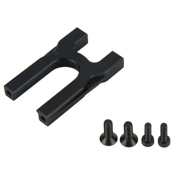 Center Differential Mount Aluminiumlegering Sort Rustfri Høj Ydeevne til ARRMA RC Biler