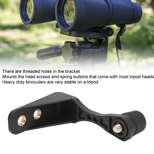Stabil Binokulær Tripod Adapter Mount til Fuglekiggeri