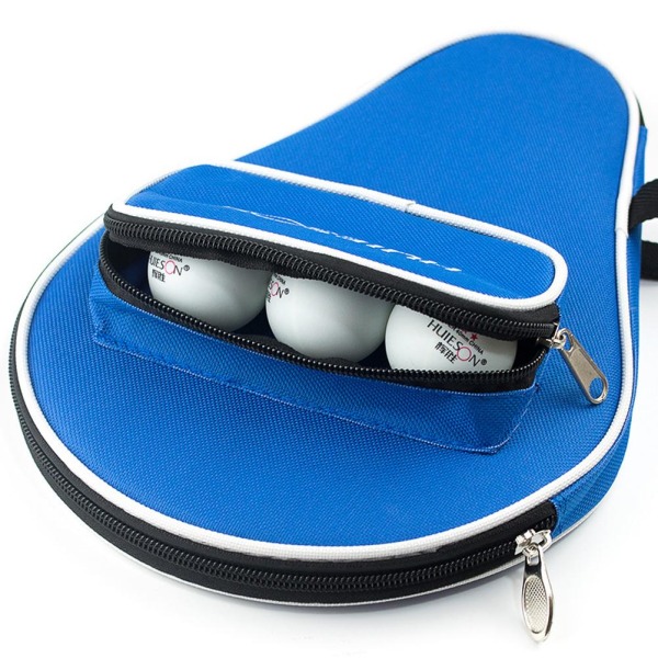 Ketcherbæretaske med boldopbevaringslomme til bordtennisketcheretui Vandtæt indvendig beskyttelse