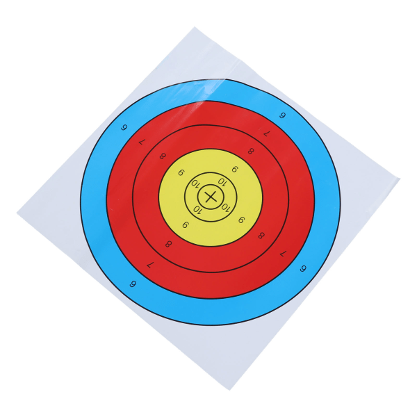 30 STK skytepapir fortykket belagt papir bueskytingspapir for konkurransedyktig recurve