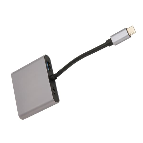 Typ C till dubbel HD-adapter USB C till dubbel HD-dockningsstation MST Multi Screen Display HD 4K-adapter