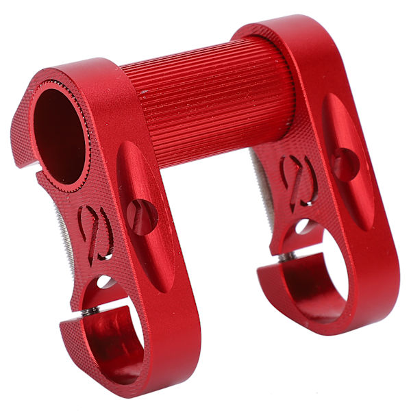 Cykel Double Stem Riser 25,4MM Vikbar Cykel Aluminiumlegering Justerbart Styre StamRöd