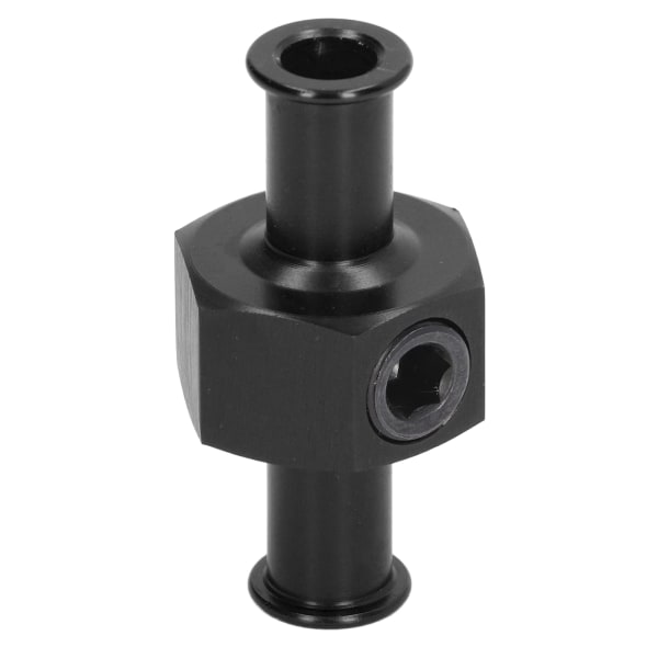 Brændstoftryksmåler Adapter T Form 3/8in Slangeport 1/8in NPT Fitting Universal Autodele Sort