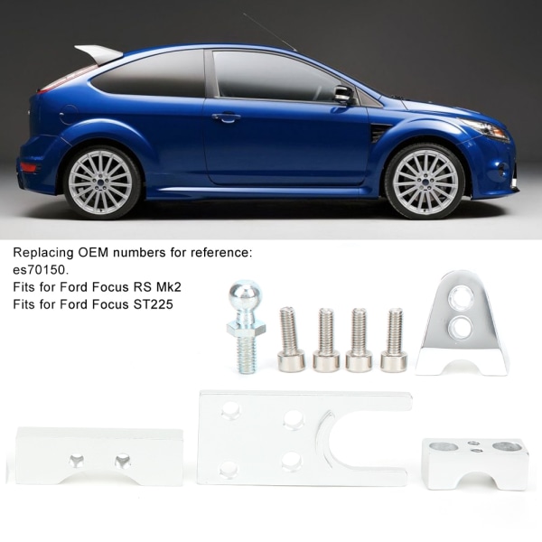 Stållegering Quick Shift Billet Kort Gearskifter ES70150 Passer til Ford Focus RS Mk2
