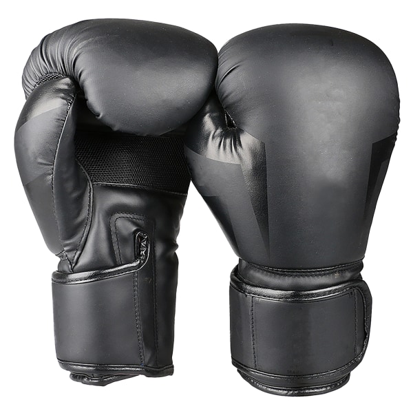 Boxing Training Glove Fighting Sandbag Boxing Glove for Men Women Adults Kids Boys Girls Glossy Black 10oz