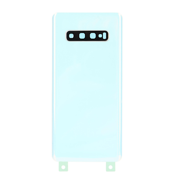 Takaosan cover esiasennetulla kameran linssillä teippikosketuskynä puhelimen pidikkeen vaihto Galaxy S10+Plus White -puhelimelle