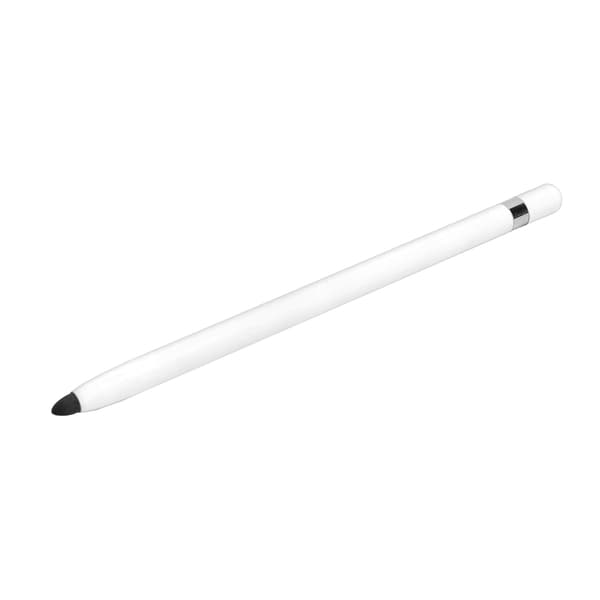 Højfølsom Touch Screen Stylus Pen ABS Kompatibel med iPhone Samsung Huawei PC OS X Android Hvid