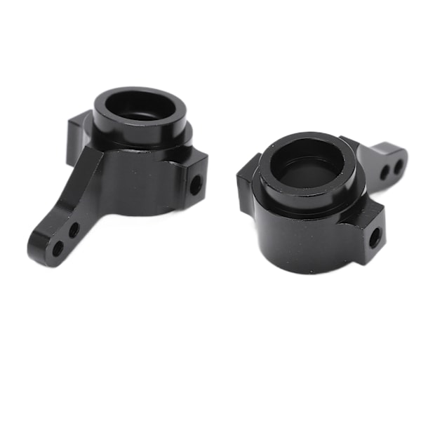 2 stk. Styrekopper Aluminium Legering RC Bil Erstatningsdeler Tilbehør for TAMIYA CC01 Svart