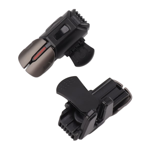Mobile Gaming Trigger 6 Finger Linkage Game Controller för telefoner Känsliga Mobile Triggers Game Trigger Alloy Svart