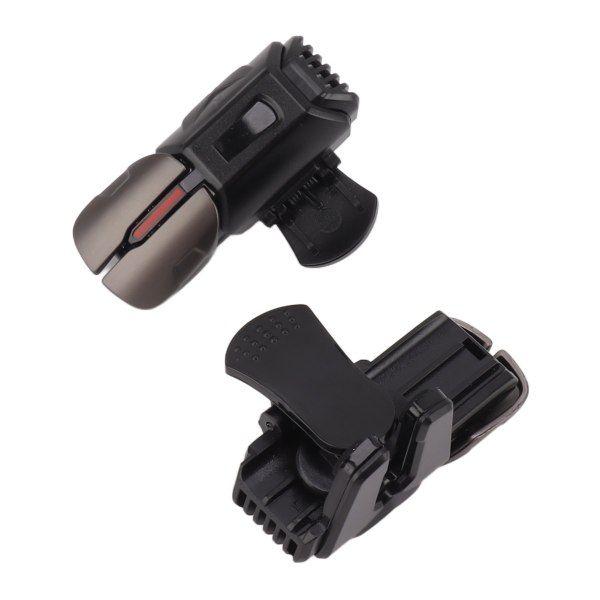 Mobile Gaming Trigger 6 Finger Linkage Game Controller til telefoner Sensitive Mobile Triggers Game Trigger Alloy Black