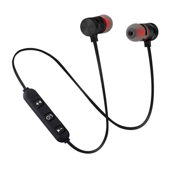 Magnetiskt nackband Bluetooth -headset M9 Bluetooth 4.2 trådlöst sportheadset i örat Brusreducering Svettsäker handsfree körsamtal Hörlurar