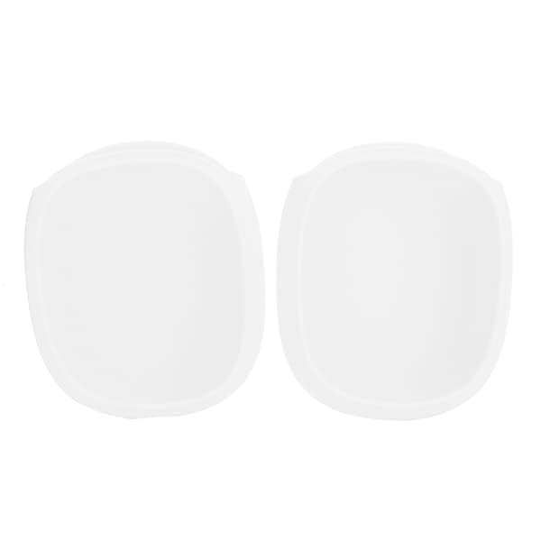 Silikon Bluetooth Headsetfodral Dammtätt Stötsäkert Skyddsfodral för IOS Earphone Max Vit