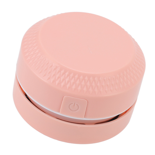 Skrivebordsstøvsuger Mini 5V 10W 360 Graders Rotation USB-opladning Skrivebordsrenser med flad mundsugerør til bar disk kontor