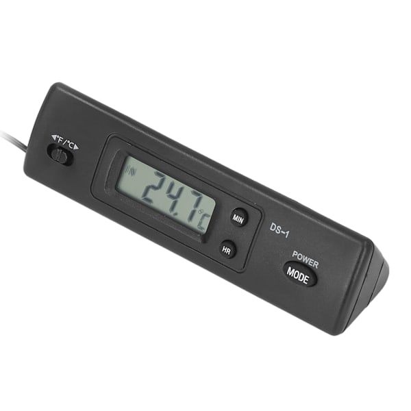 Digital termometer temperaturmätare termometer med vattentät sond för fordon fisk tank kylskåp