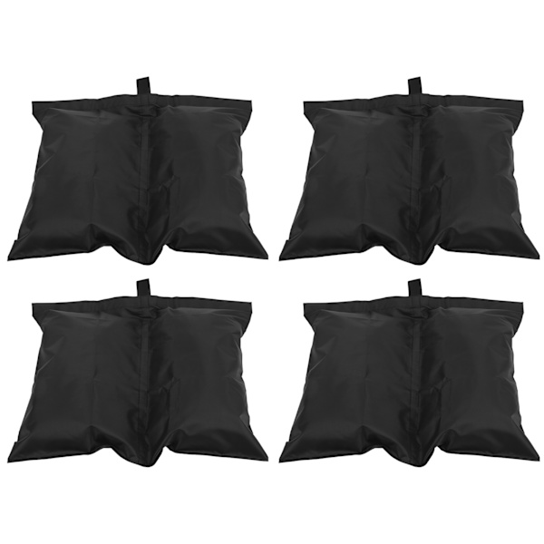 4 st Basviktsäckar 420D Oxford Tyg Utomhus Fästning Sandsäck Set Kit för Tält Baldakin