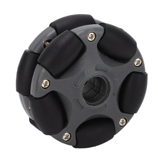 58 mm Plast Omni Wheel Dubbelrad Roterande Omni Directional hjul Ersättningsdelar 14135