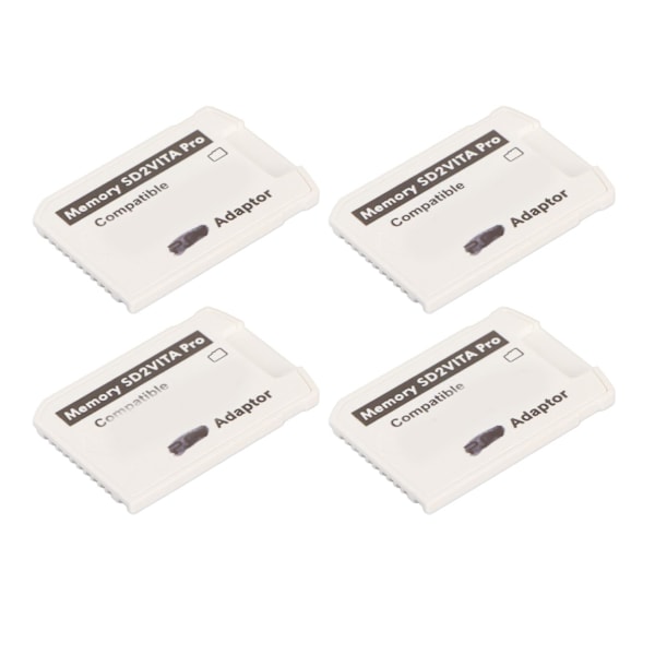 4 stk SD2Vita 5.0 Memory Card Adapter Professionel Standard SD2Vita Memory Card Converter til PSV Vita 1000 2000 til PS TV
