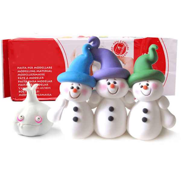Air Hardening Modeling Clay White Artistic Air Dry Clay til Sculpting Coating til voksne børn