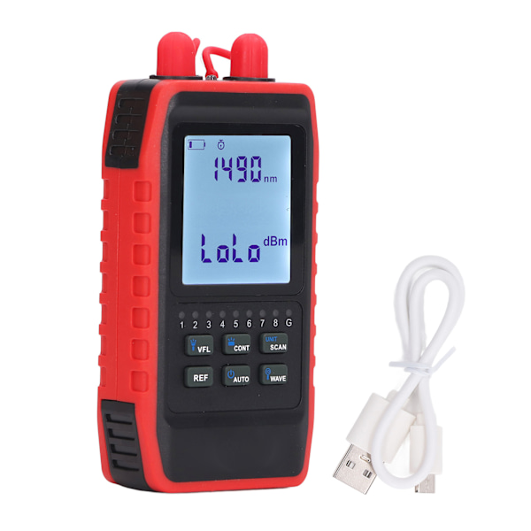 NOYAFA Optical Power Meter for Fiber Mini Rechargeable Handheld Industrial Detector