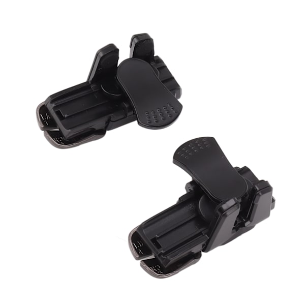 Mobile Gaming Trigger 6 Finger Linkage Game Controller för telefoner Känsliga Mobile Triggers Game Trigger Alloy Svart