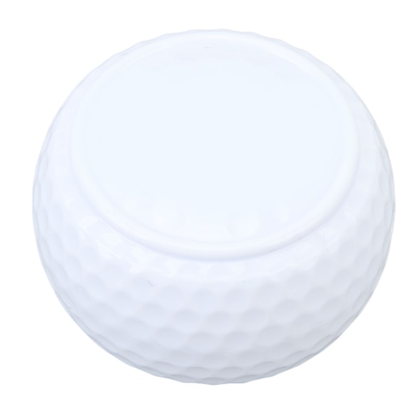 Golftræningsbold Syntetisk gummiharpiks Flad form Øvelse til boldputting nøjagtighed træner til putting green eller måtte Golftræningshjælpetilbehør