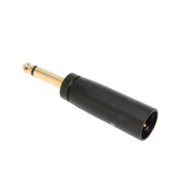 6,35 mm Mono Han til XLR Han Adapter Guitar Lydkabel Mikrofon Interface