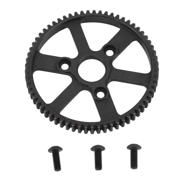 65T Spur Hovedgir Erstatning Hardt Stål RC Bil Spur Gir for Traxxas Summit E REVO E Maxx RC Bil