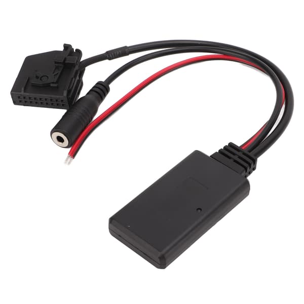 Trådløs Bluetooth bilstereoadapter Aux-kabel med mikrofon for Seat Altea Leon Toledo