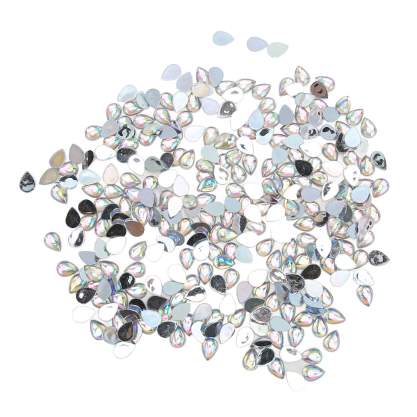 500 stk Nail Art Rhinestones Shiny Beautiful Akryl Rhinestones for smykker Øredobber Armbånd Håndverk