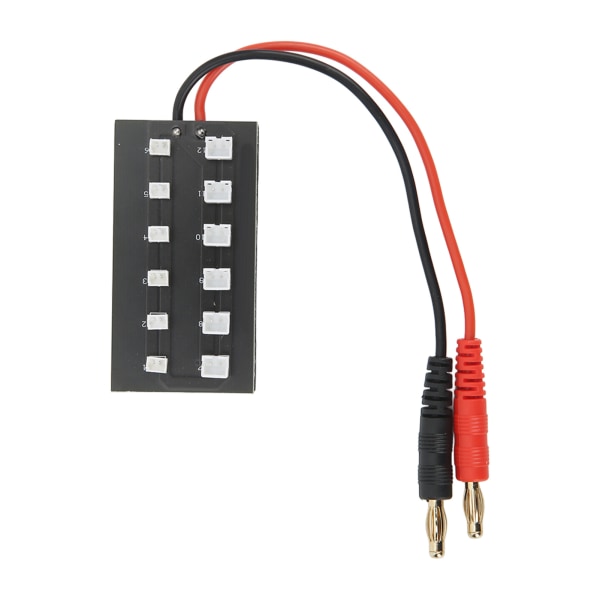 Lipo Parallel Charging Board 3,7V 1 til 12P 1,5A Sikring Sikker Mini Portable RC Batteri Charge Board