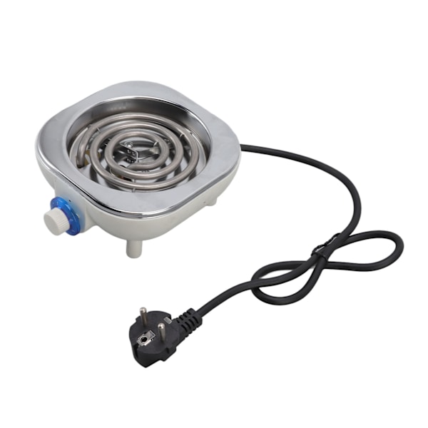 Bärbar elektrisk spis 500W Enkel drift Säker Bred applikation Bärbar elektrisk brännare EU-kontakt 220 till 240V