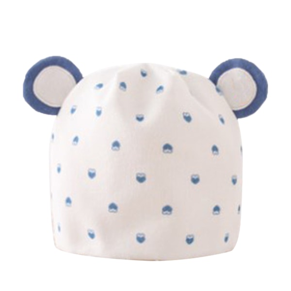 Nyfödd Hatt Benfri Söt Andningsbar Bomulls Baby Beanie Hatt Keps för 0 till 3 Månader Pojkar Flickor