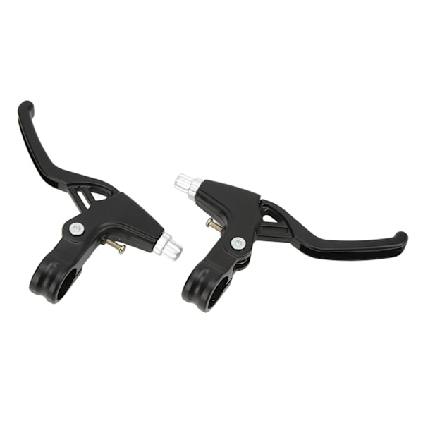 2 stk. Cykelbremsegreb Aluminium Legering Sort Hård Tyk Holdbar Hastighedsændring Cykelhåndtag