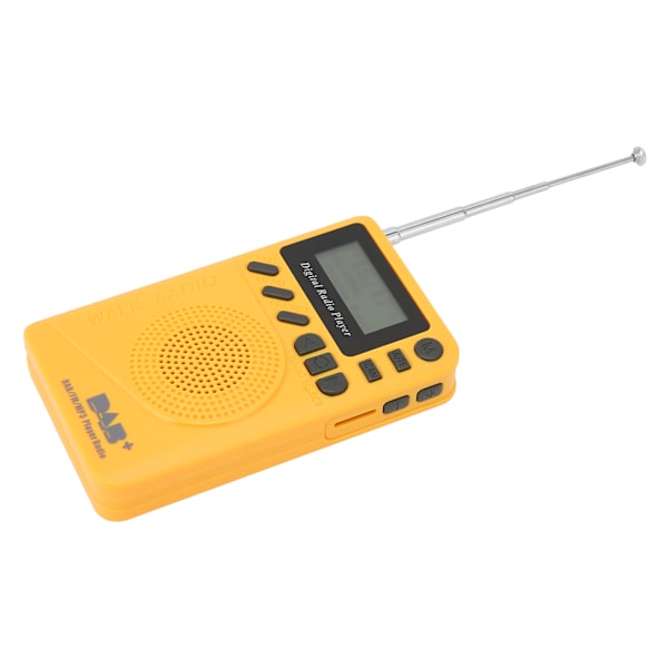 DAB‑P9 Bärbar Fickradio LCD-Skärm Högtalare MP3-spelare Digital DAB/DAB+/FM-radio