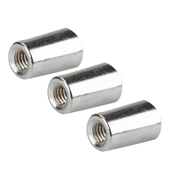 3 st hållbara koppar 3-vägs vippströmbrytare knoppspetslock för LP EPI elgitarr (silver, 3,5 mm)
